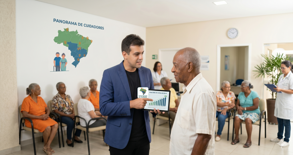 Eduardo Líneker, Fundador do Portal Nacional do Cuidador