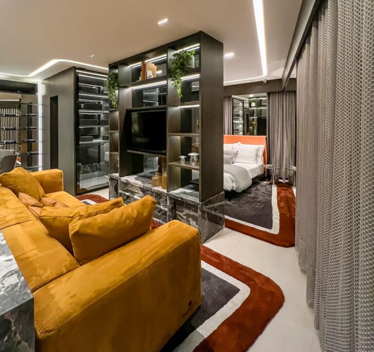 Decorados em Goiânia traduzem o DNA da marca Tonino Lamborghini