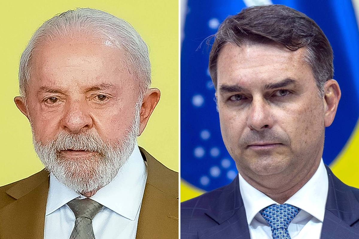 BTG/Nexus: Lula tem 47%, e Flávio Bolsonaro, 43% em eventual segundo turno