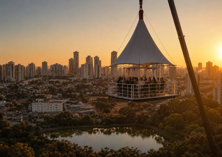 Experiência no City Park mostrará qual será a paisagem vista pelos moradores do empreendimento.