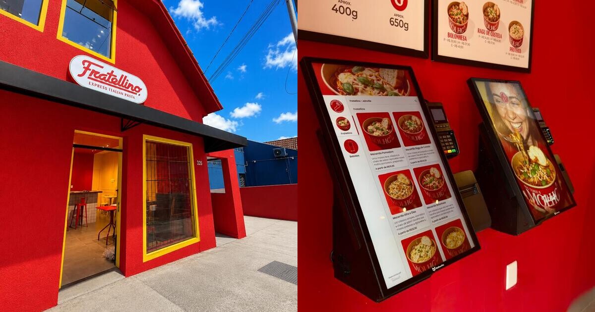 O restaurante sem cozinha que está redesenhando o fast food de massas no Brasil