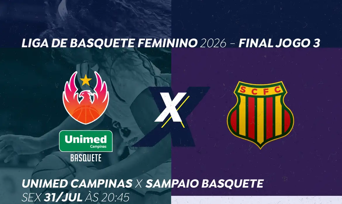 TV Brasil exibe nesta sexta jogo Unimed Campinas X Sampaio Basquete