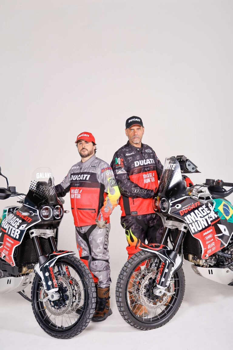Image Hunter estreia no Sertões Petrobras 2026 como equipe oficial da Ducati.