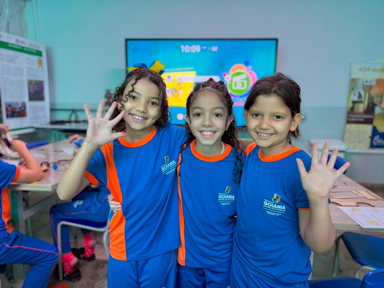 Unesco visita Escola Municipal Marcos Antônio Dias Batista para conhecer ações do projeto Semeando Futuros