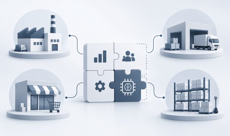 ERP customizado com módulo Web integrado e IA: relatórios personalizados para uma nova visão da gestão.