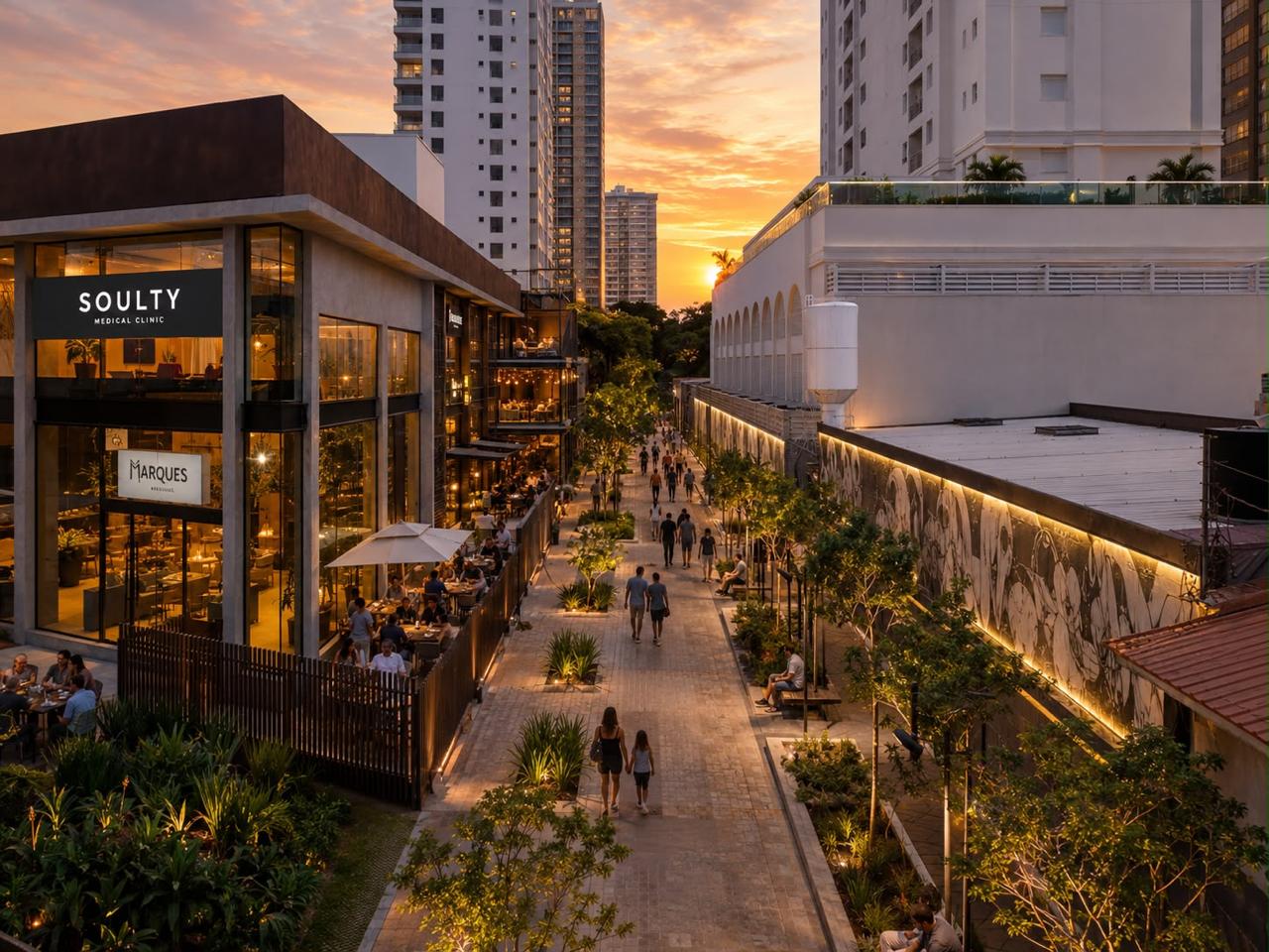 Viela 36 ressignifica espaço urbano no Setor Marista e cria novo endereço de arte, cultura e convivência em Goiânia